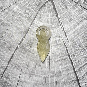 Citrine Goddess Pendant