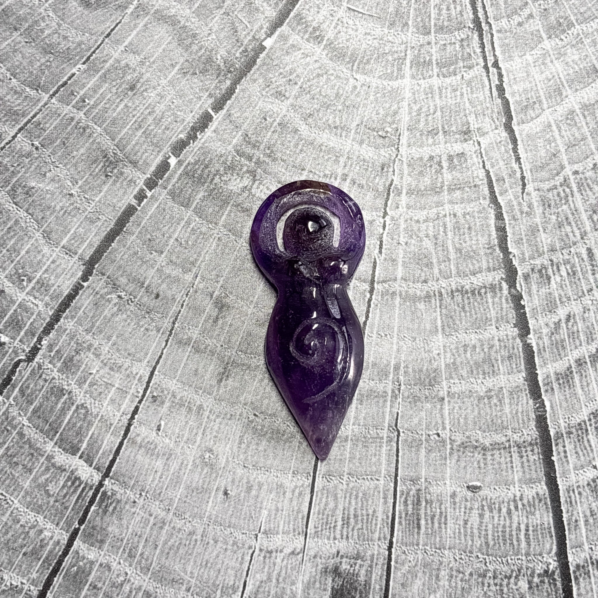 Amethyst Goddess Pendant